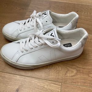 Veja Esplar White Leather Sneakers Women’s Shoes